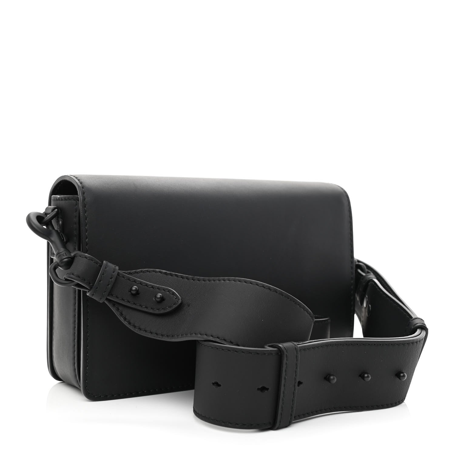 Christian Dior Ultra Matte Calfskin Dio(r)evolution Flap Bag Black 3 of 10