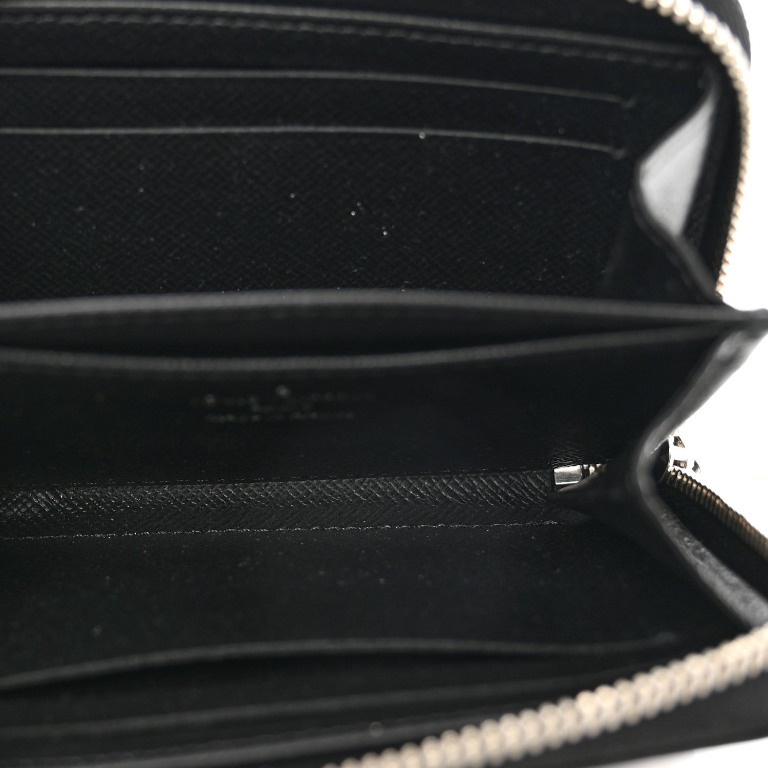 Louis Vuitton Epi Zippy Coin Purse Black 5 of 6