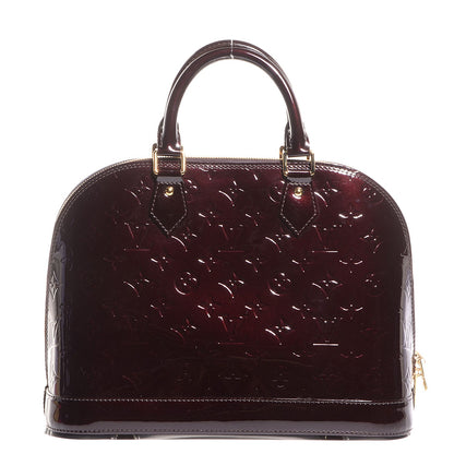 Louis Vuitton Vernis Alma PM Amarante 1 of 7