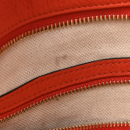 Gucci Monogram Cellarius Calfskin Medium Miss GG Top Handle Bag Beige Ebony New Dark Orange 11 of 14