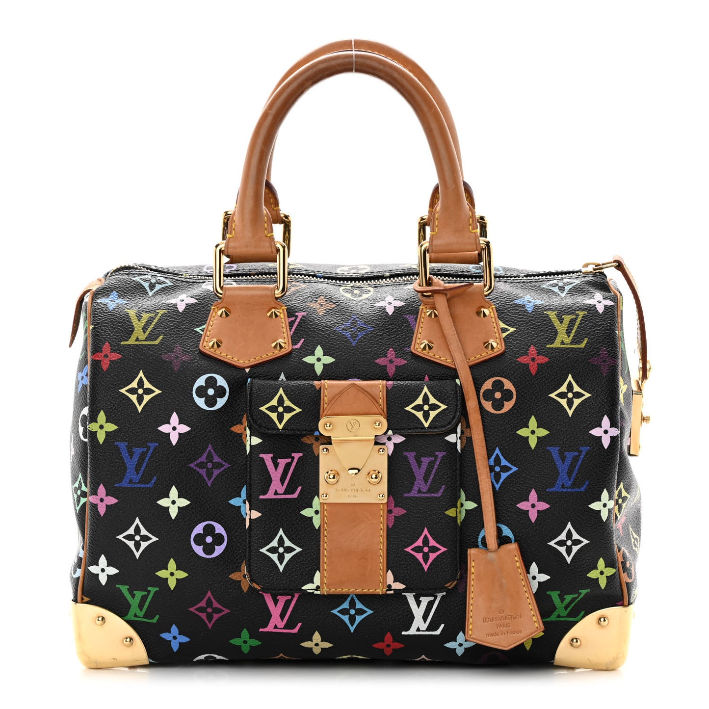 Monogram Multicolor Speedy 30 Black