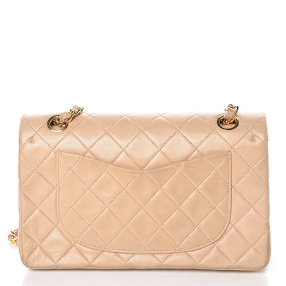 Chanel Lambskin Quilted Small Double Flap Beige 12 of 16