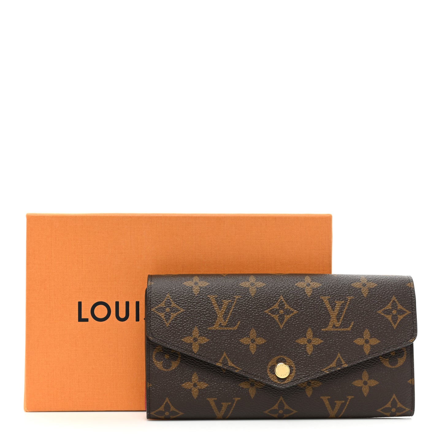 Monogram Sarah Wallet NM Fuchsia
