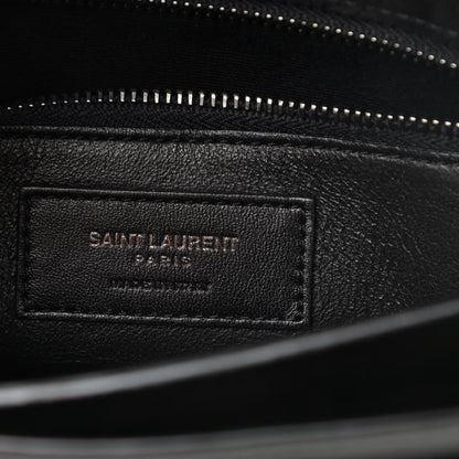 Saint Laurent Patent Monogram Cassandra Clasp Bag Black 6 of 11
