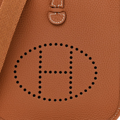Hermes Taurillon Clemence Evelyne TPM Gold 8 of 11