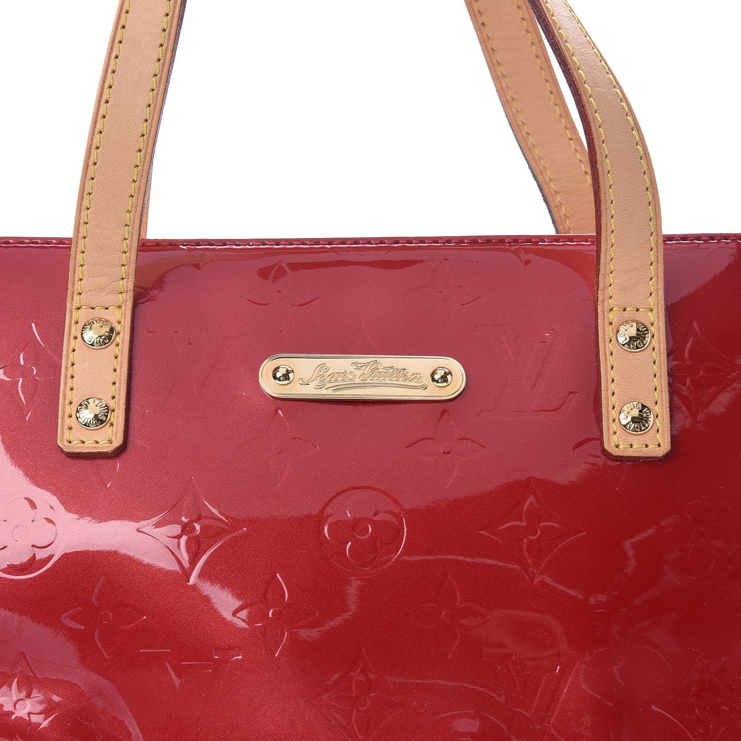 Louis Vuitton Vernis Bellevue PM Pomme D'Amour 7 of 9