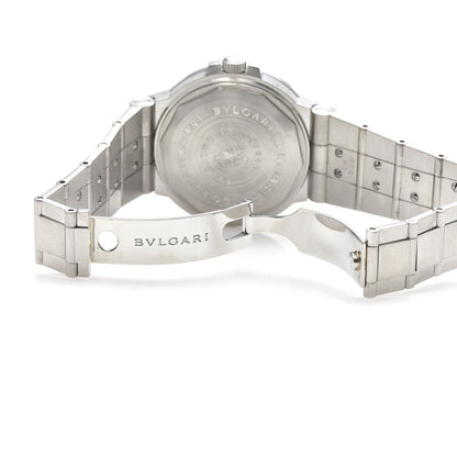 Bulgari Stainless Steel 38mm Diagono Scuba Automatic Watch Black 6 of 6