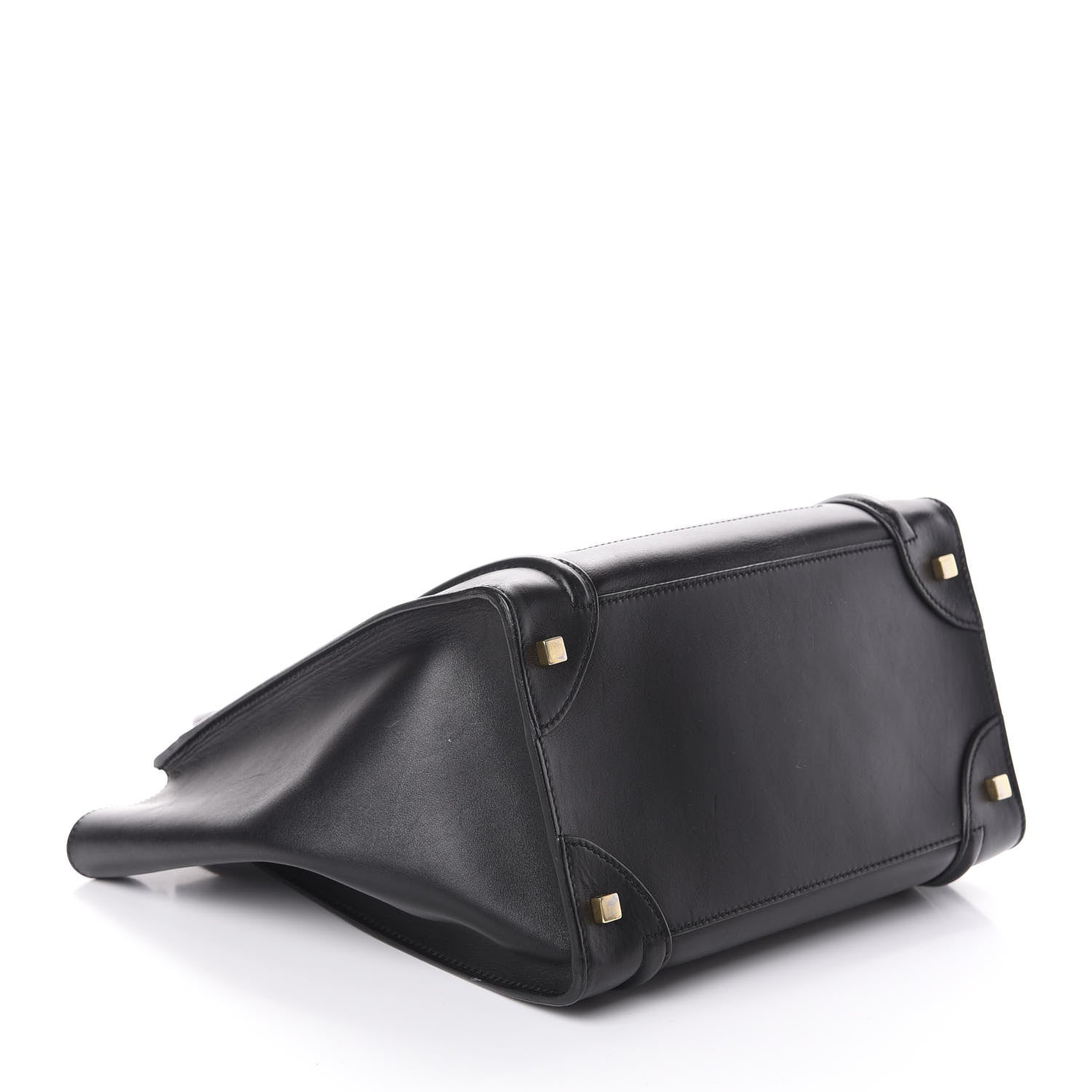 Celine Smooth Calfskin Mini Luggage Black 4 of 9