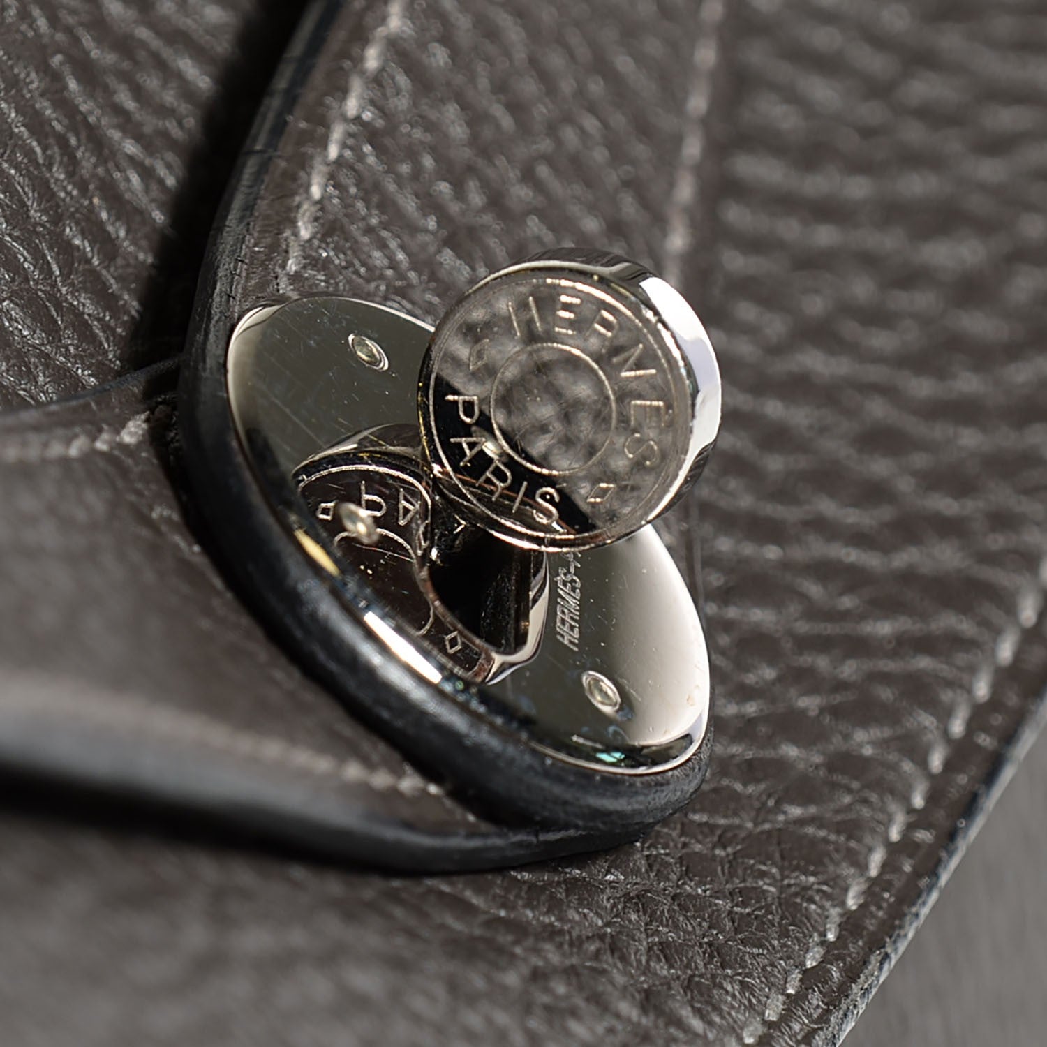 Hermes Taurillon Clemence Lindy 34 Graphite 16 of 16