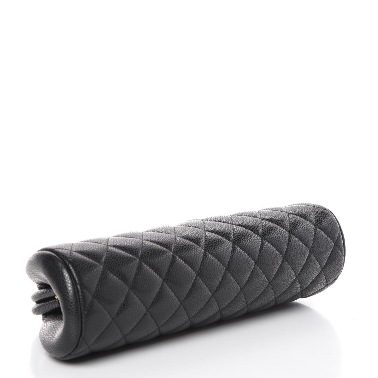 Caviar Quilted Timeless Clutch Black