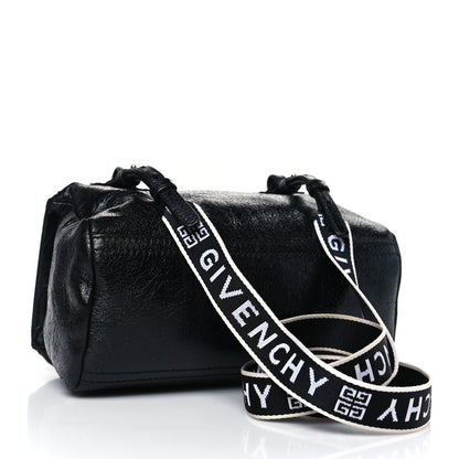 Givenchy Crackled Patent 4G Small Pandora Black 3 of 9