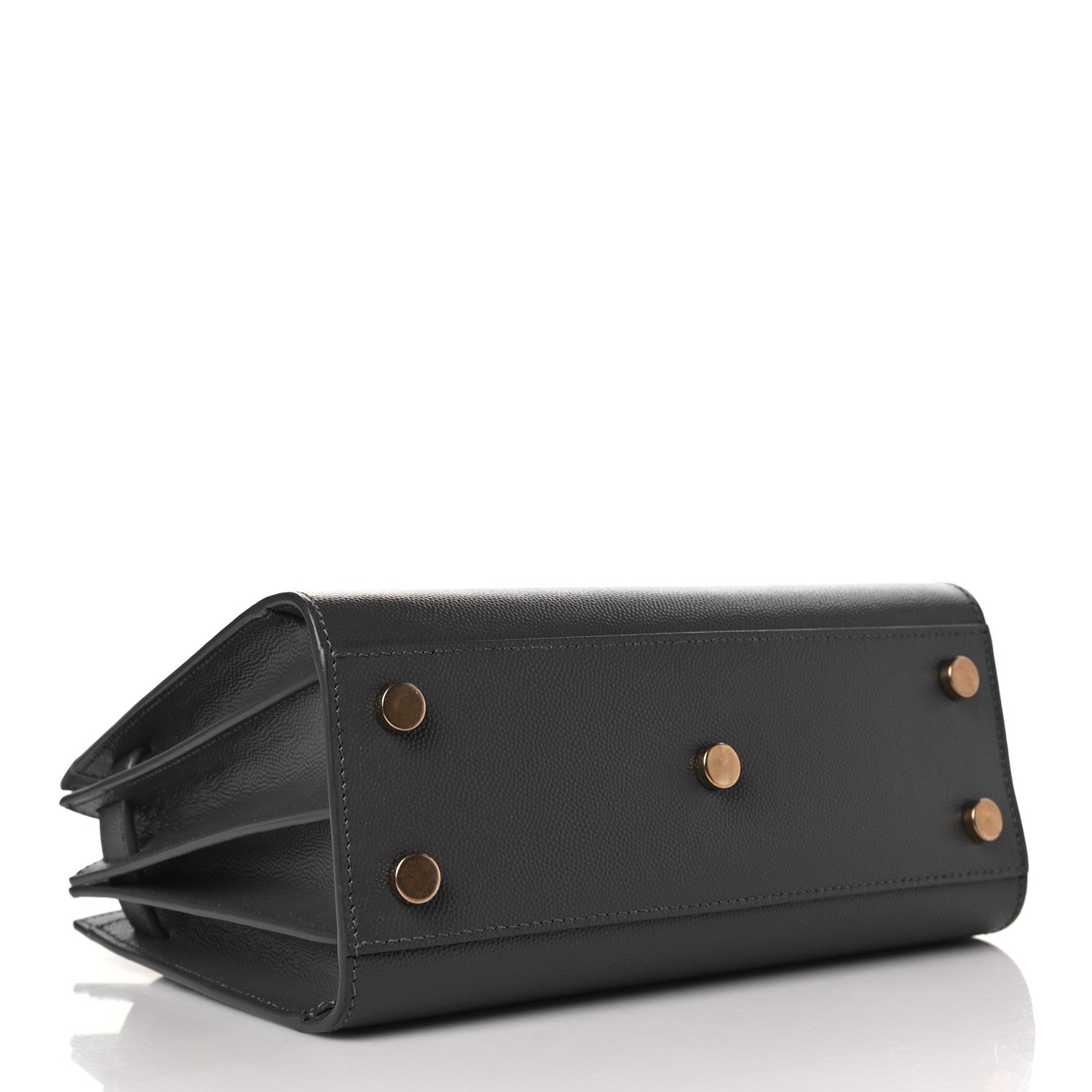 Saint Laurent Grained Calfskin Nano Sac de Jour Fog 4 of 10