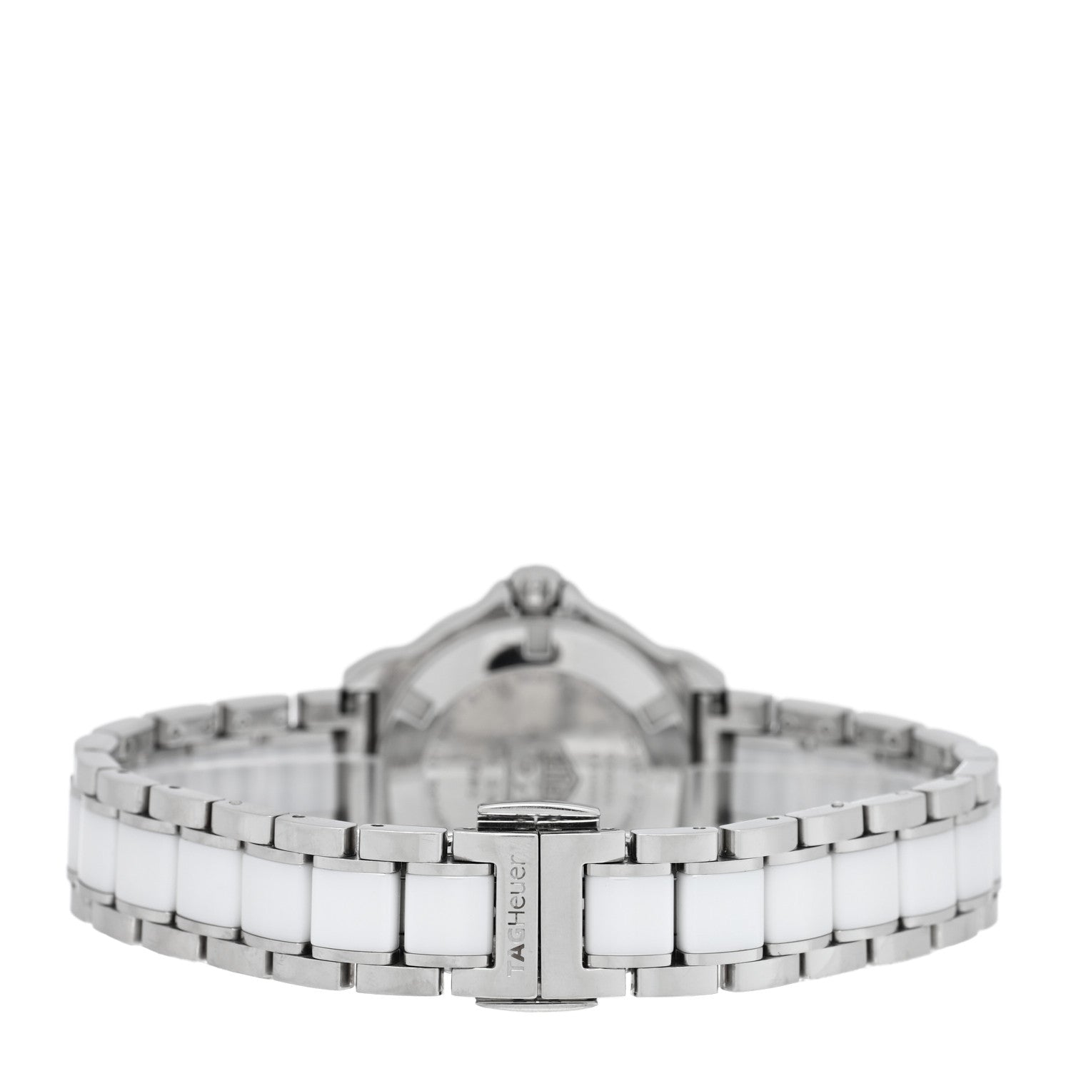 Tag Heuer Stainless Steel Ceramic Diamond 32mm Formula 1 Quartz Watch White WAH1313 3 of 4