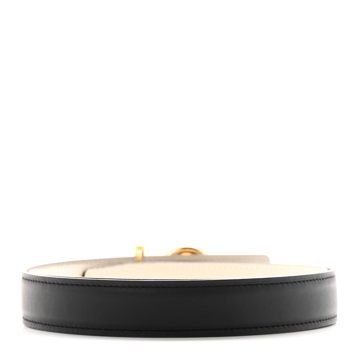 Hermes Swift Epsom 24mm Flot Belt 80 32 Black Craie 2 of 6