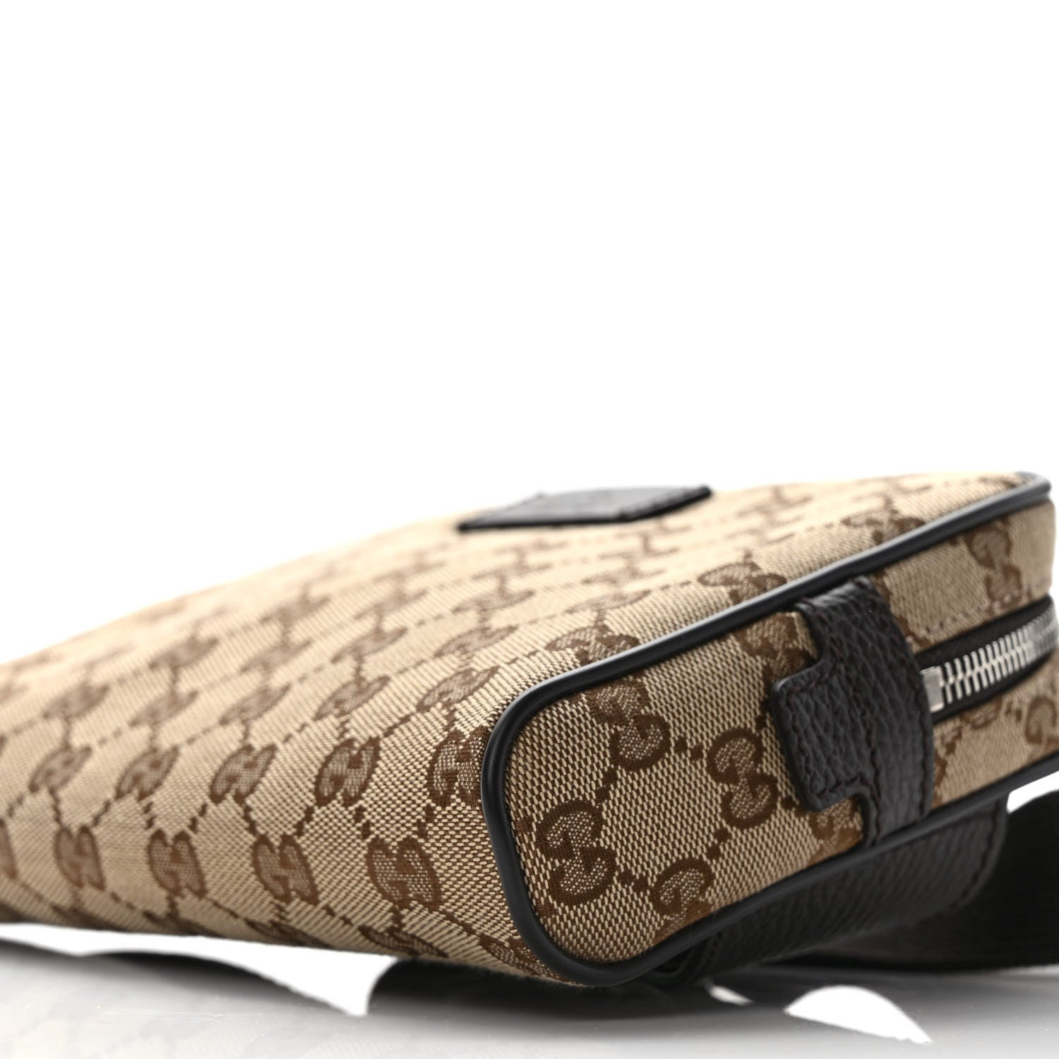 Gucci Monogram Belt Bag Dark Brown 10 of 10