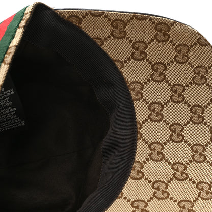 Gucci Monogram Web Baseball Hat XXL Beige Cocoa 10 of 10