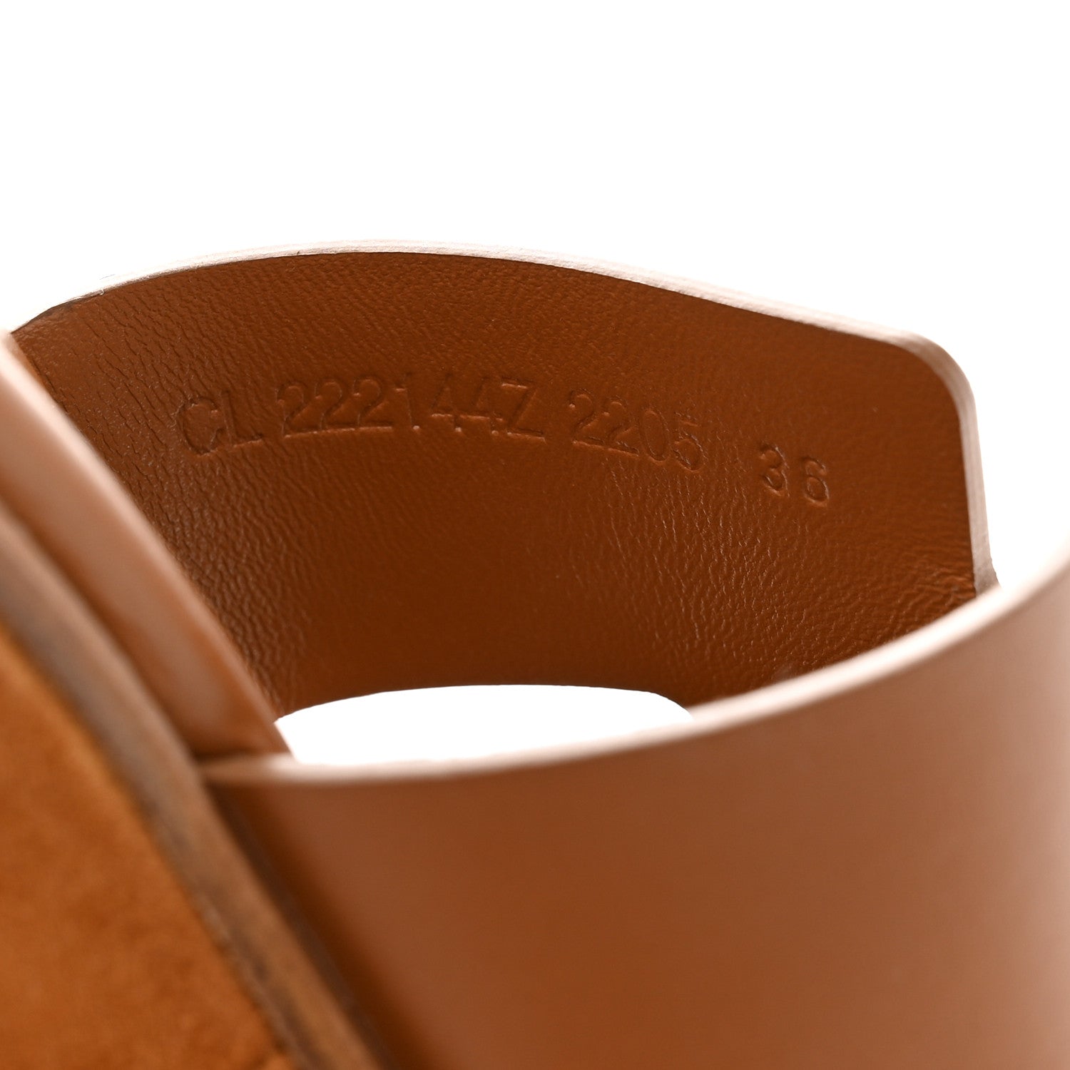 Hermes Calfskin Suede Eze 30 Sandals 36 Naturel 8 of 10