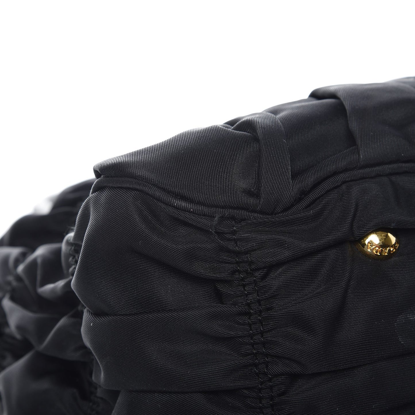 Tessuto Nylon Gaufre Tote Black