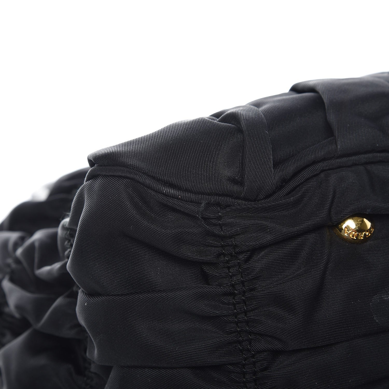 Prada Tessuto Nylon Gaufre Tote Black 10 of 11