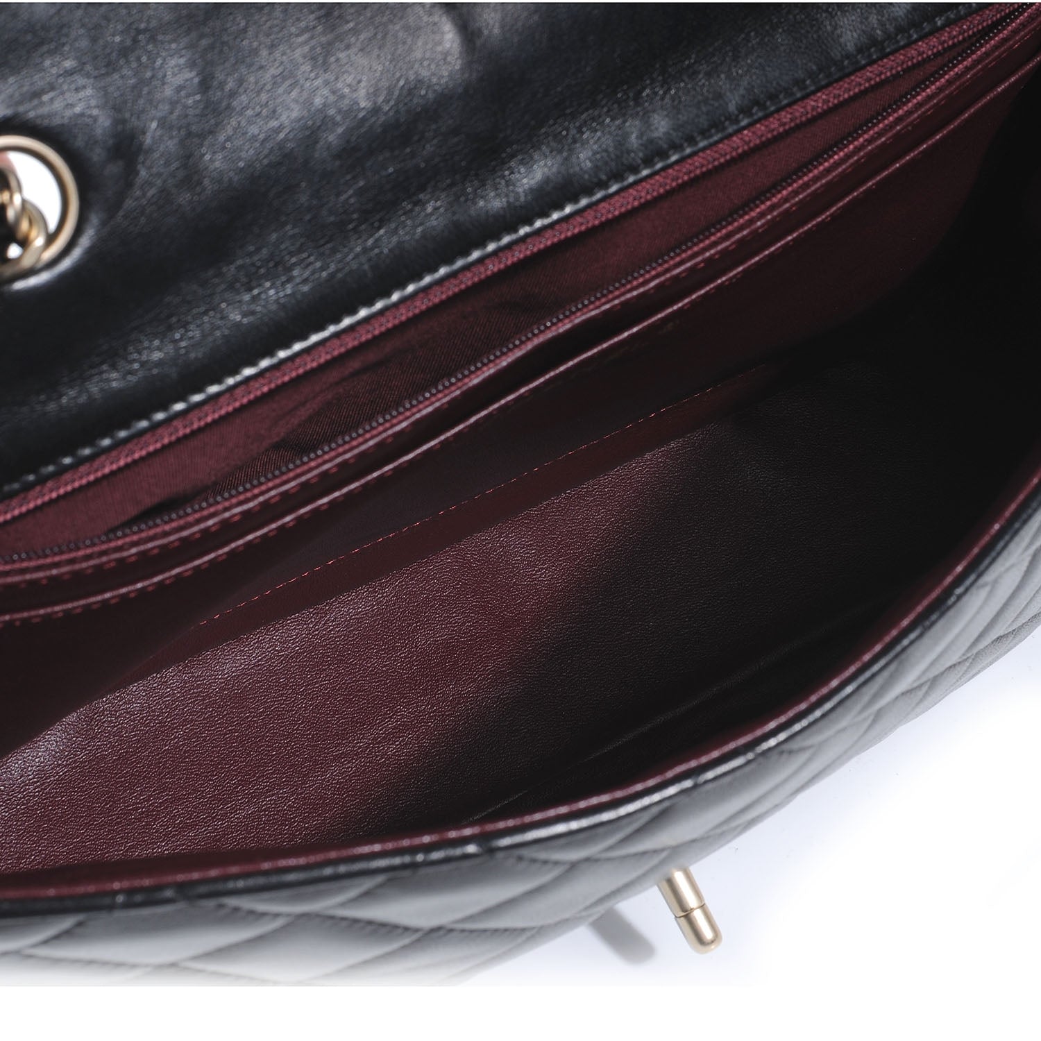 Chanel Lambskin Jumbo Single Flap Black 6 of 8