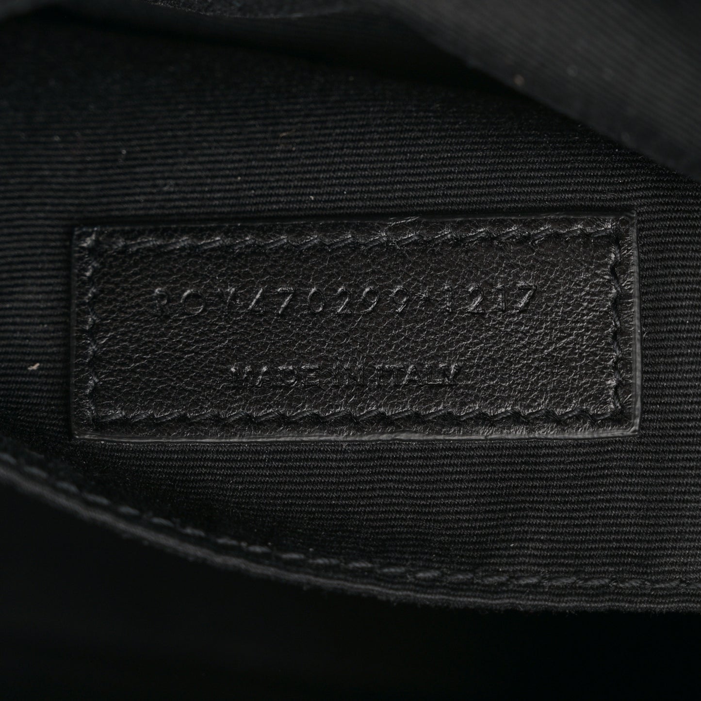 Lambskin Monogram Small Lou Camera Bag Asphalt