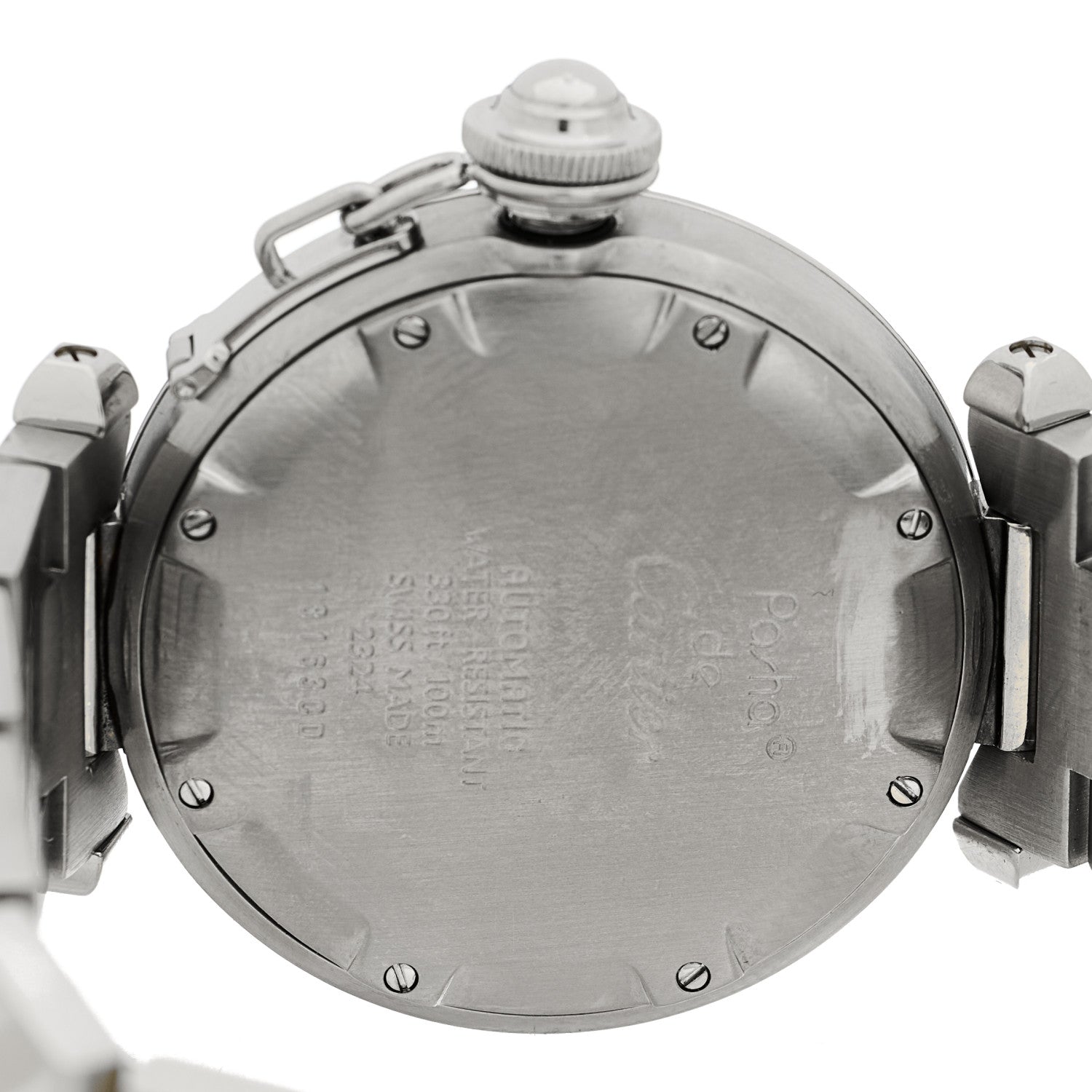 Cartier Stainless Steel 35mm Pasha C Automatic Watch 4 of 4