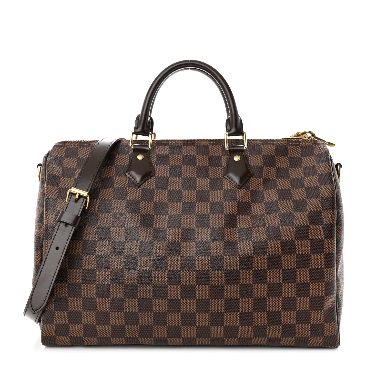 Louis Vuitton Damier Ebene Speedy Bandouliere 35 1 of 10