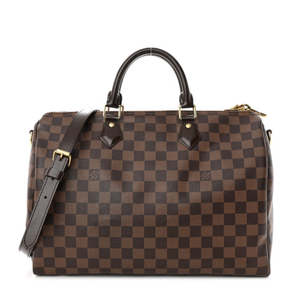 Louis Vuitton Damier Ebene Speedy Bandouliere 35 1 of 10