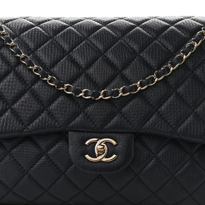 Chanel Calfskin Quilted Small XXL Travel Flap Bag Navy 8 of 10