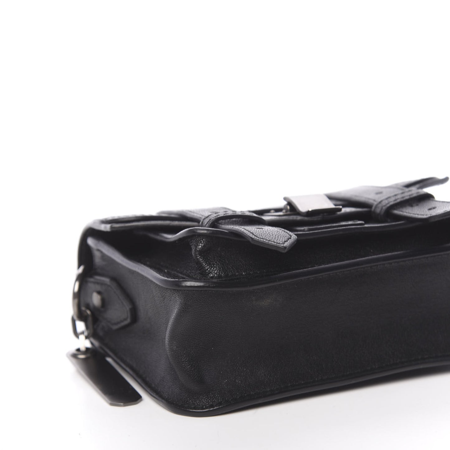 Lambskin Micro PS1 Satchel Black