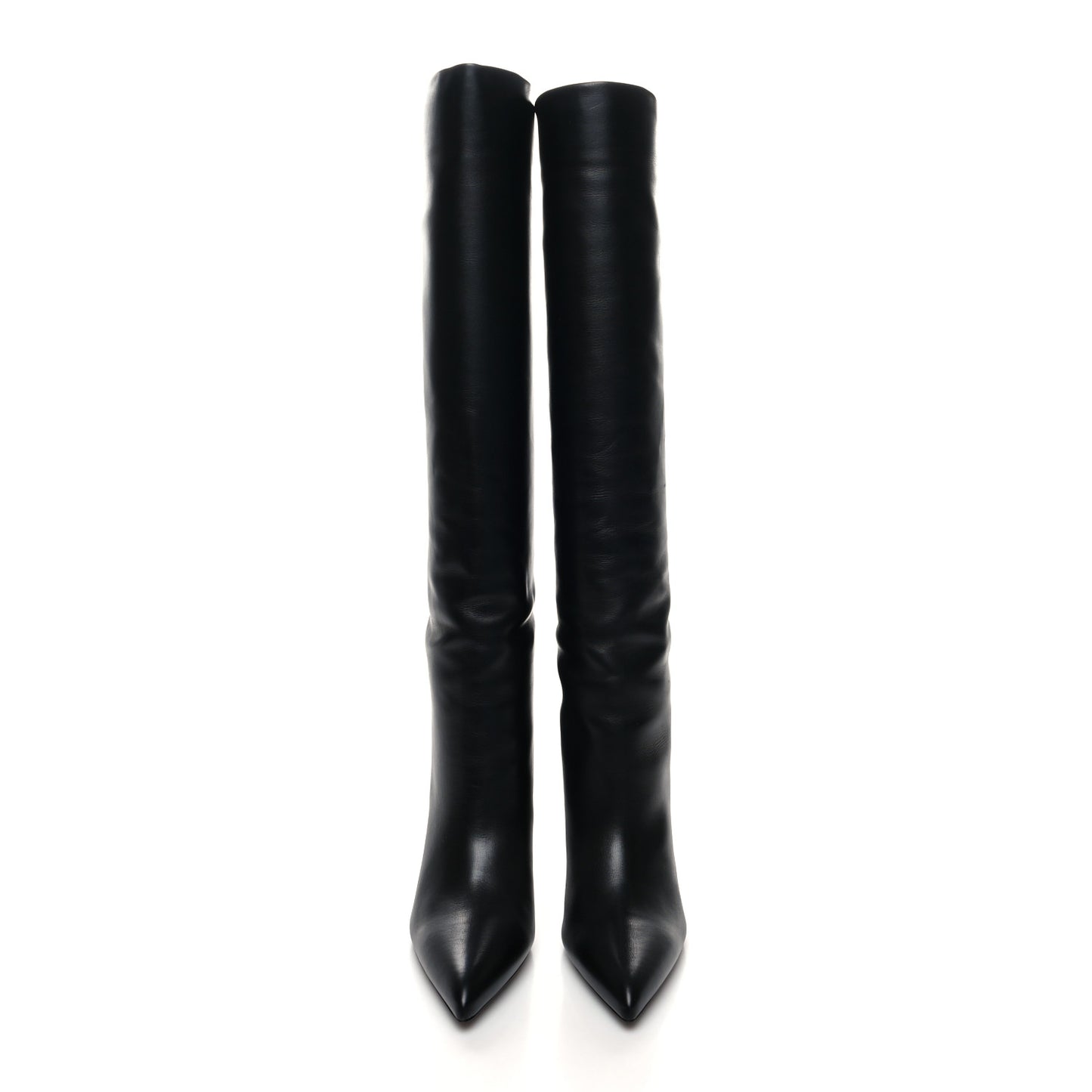 Smooth Calfskin 90 Kidd Knee High Boots 39 Black