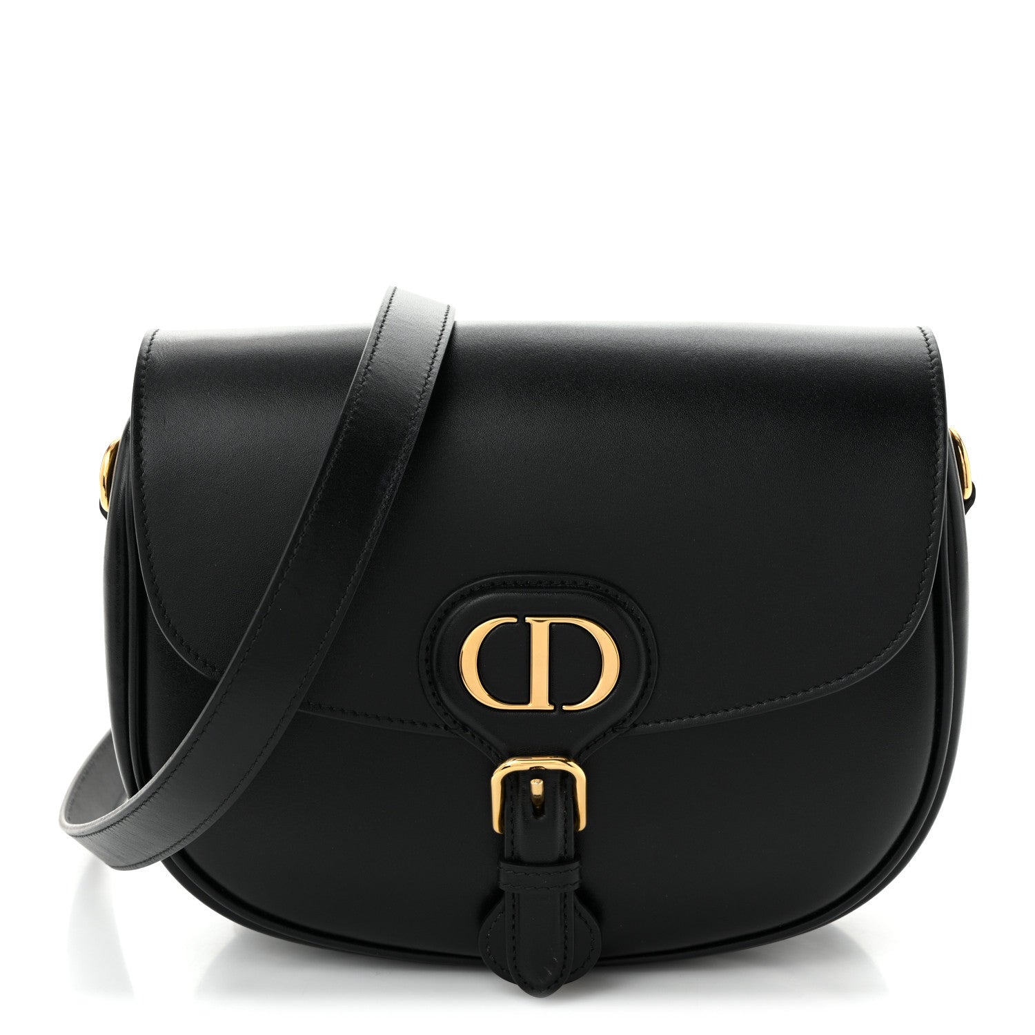 Christian Dior Box Calfskin Medium Bobby Flap Black 1 of 8