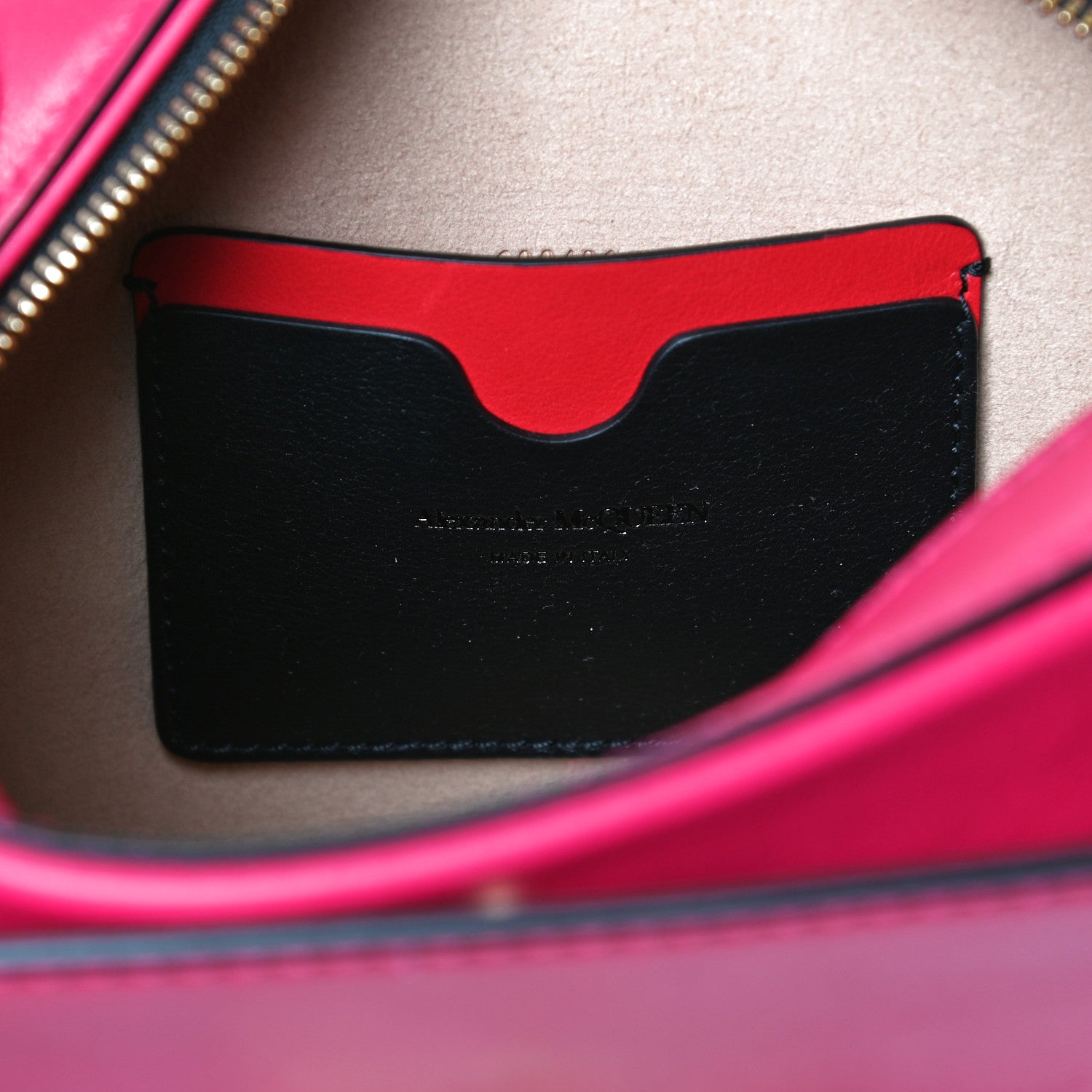 Alexander McQueen Calfskin The Myth Crossbody Bag Fuchsia 6 of 14