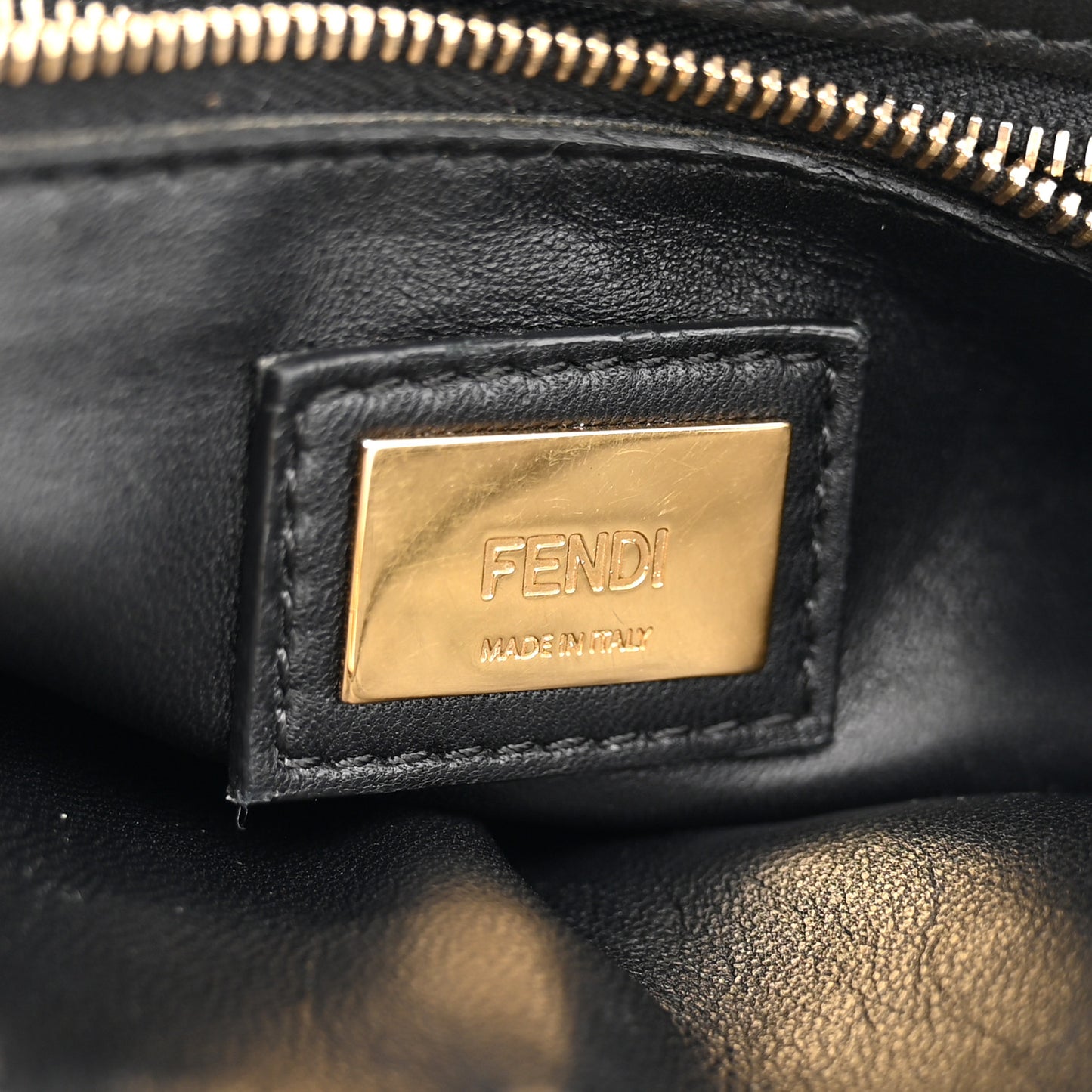 Nappa Mini Peekaboo Iconic Satchel Black