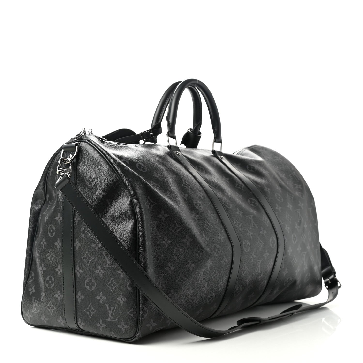 Louis Vuitton Monogram Eclipse Keepall Bandouliere 55 3 of 10