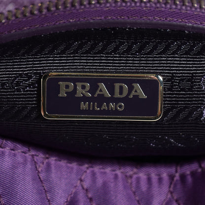 Prada Nylon Tessuto Impuntu Quilted Flap Anemone 6 of 10