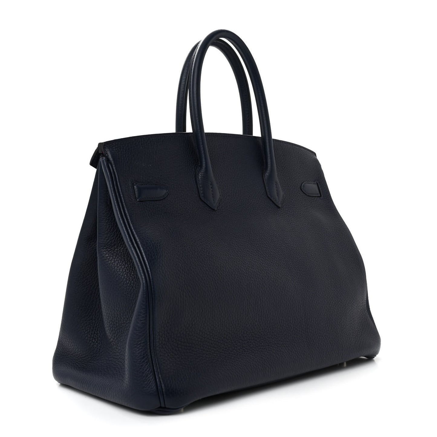 Togo Verso Birkin 35 Bleu Nuit Rose Pourpre