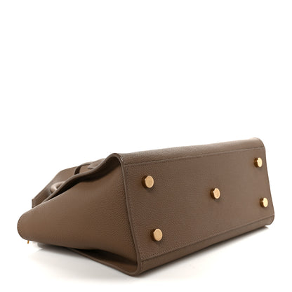 Saint Laurent Calfskin Baby Monogram Downtown Cabas Beige 3 of 10