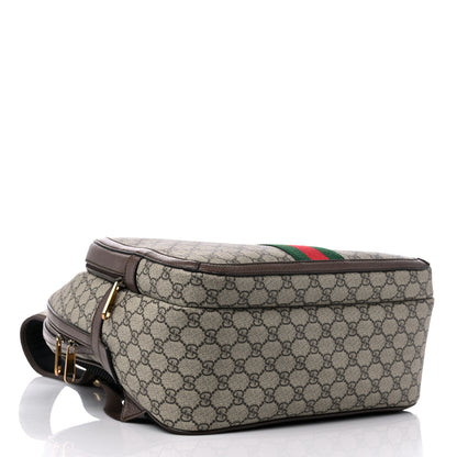 Gucci GG Supreme Monogram Medium Ophidia Day Backpack Brown 4 of 12