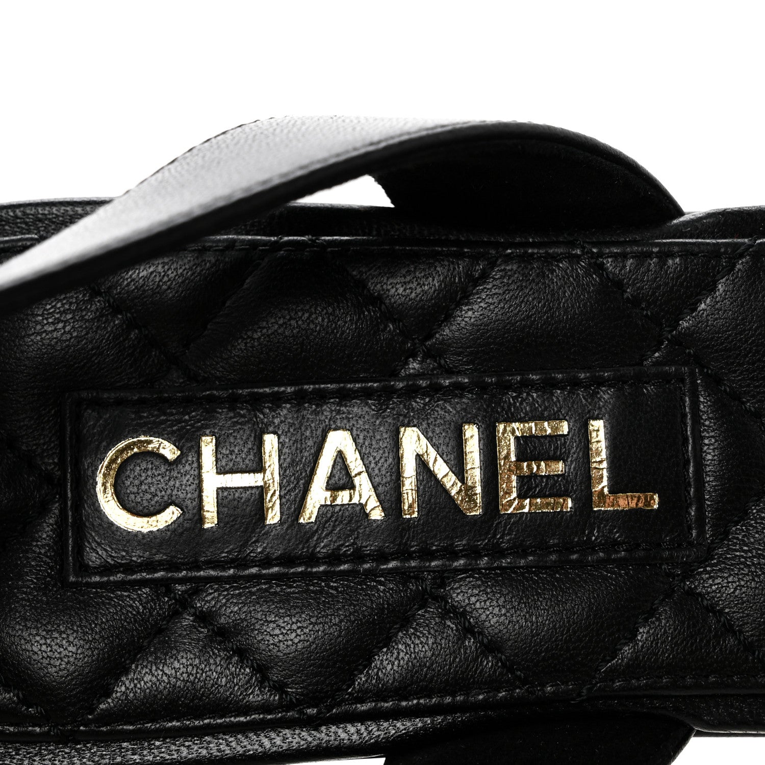 Chanel Lambskin Silk CC Wrap Ankle Flat Sandals 40 Black 8 of 10