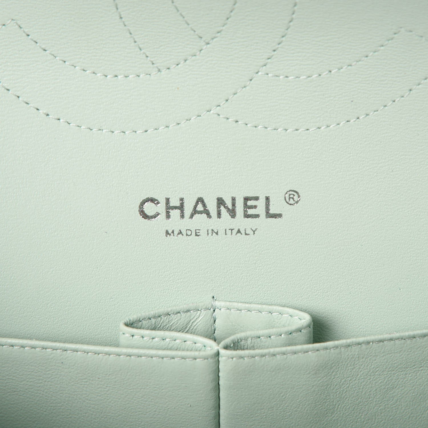 Chanel Patent Quilted Jumbo Double Flap Green 7 of 8