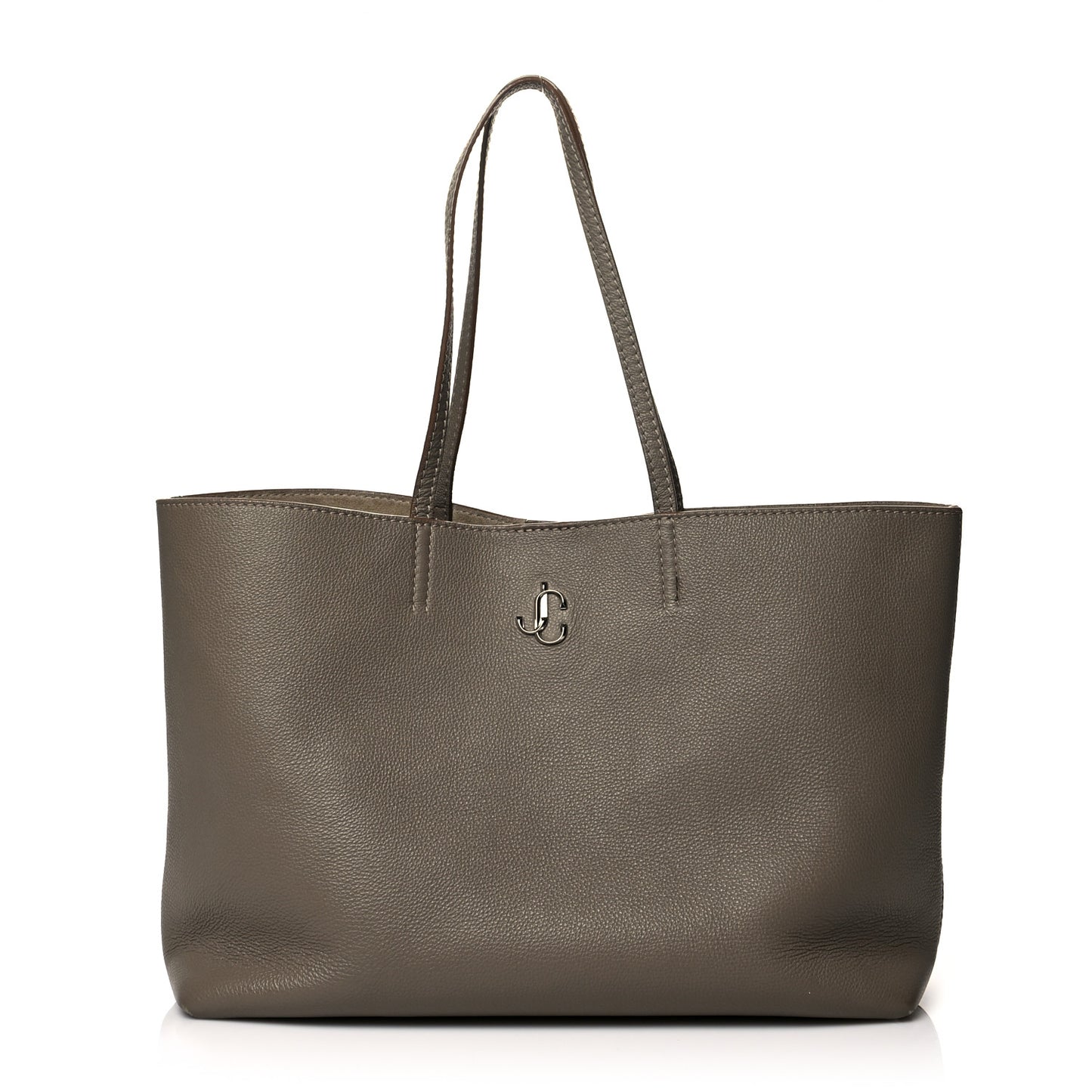 Grainy Calfskin JC Tote