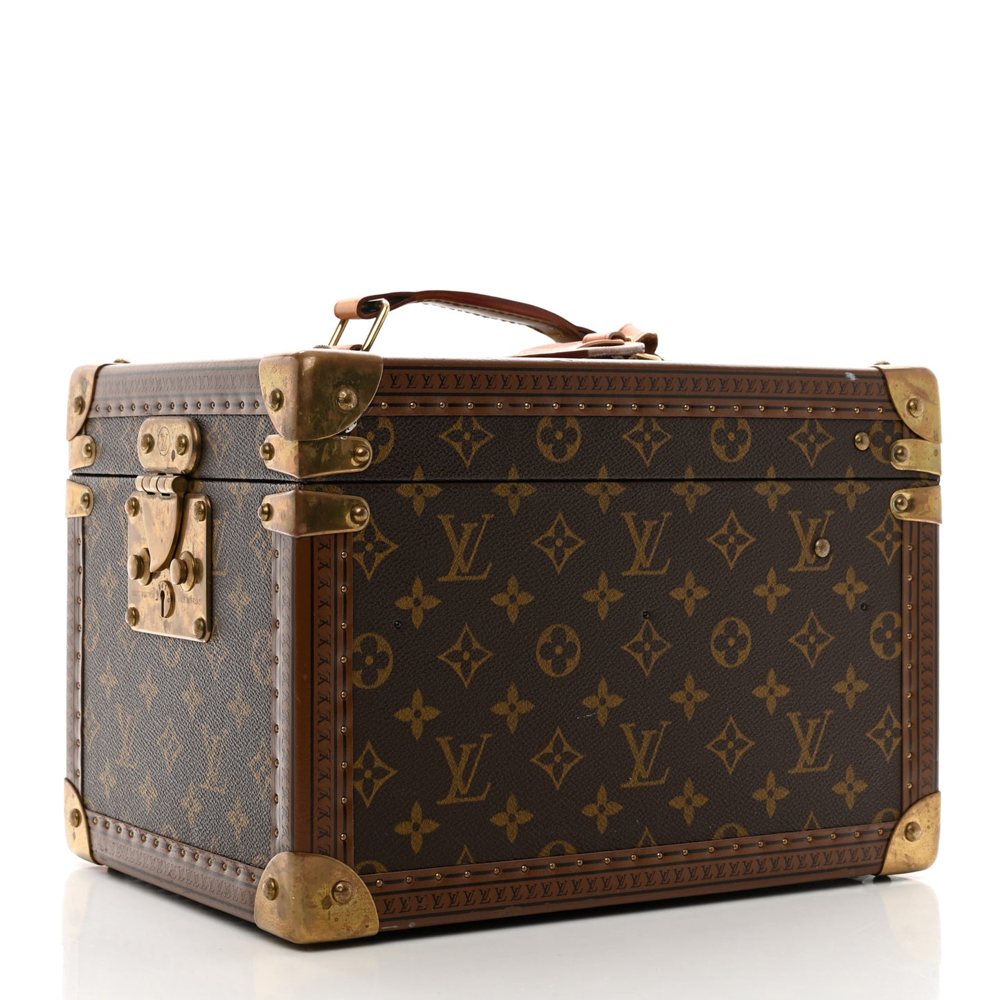 Monogram Boite Flacons Beauty Train Trunk Case