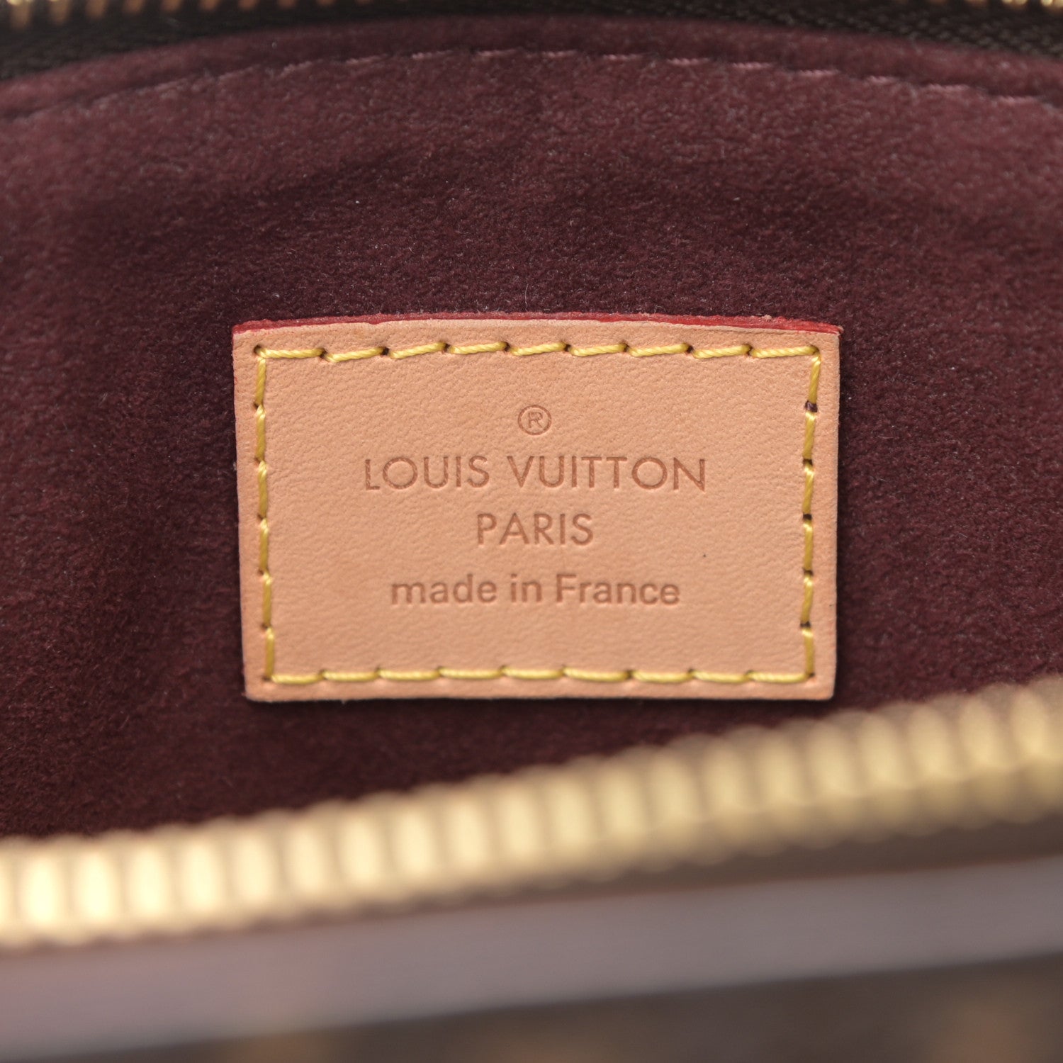 Louis Vuitton Monogram Flower Zipped Tote PM Beige 7 of 8