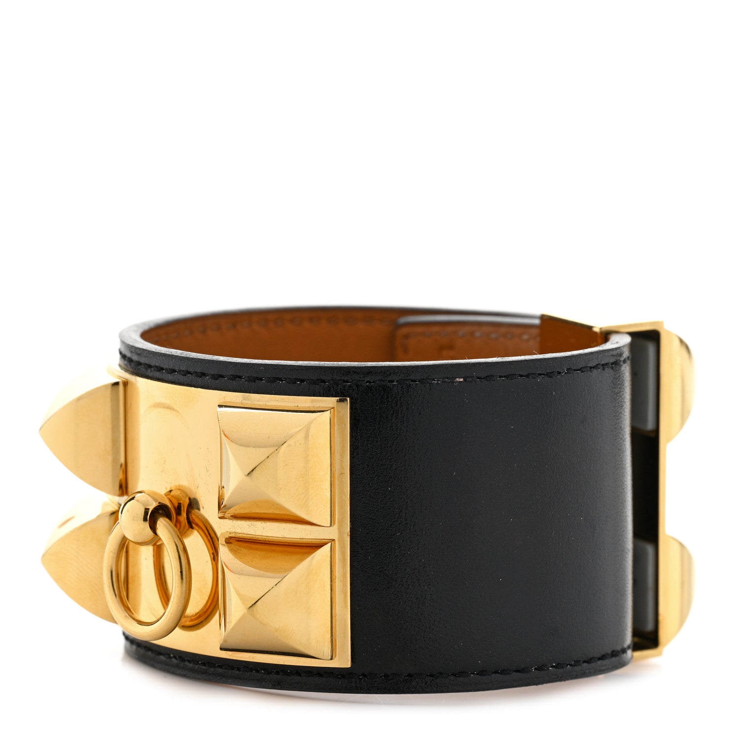 Hermes Box Collier de Chien CDC Bracelet S Black 1 of 9