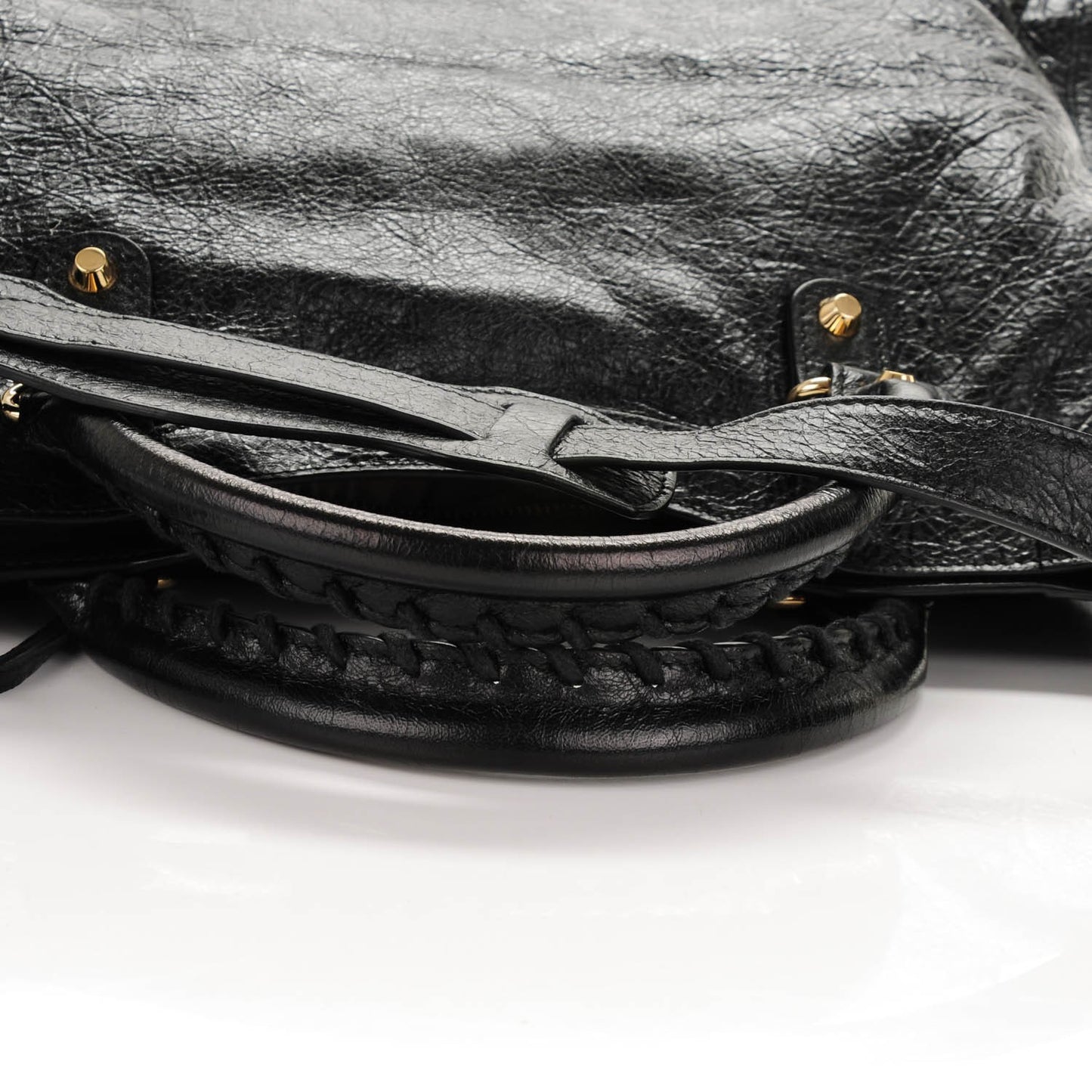 Agneau Classic Gold Hardware City Black