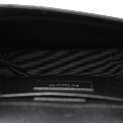 Saint Laurent Grain De Poudre Small Monogram Kate Satchel Black 4 of 11