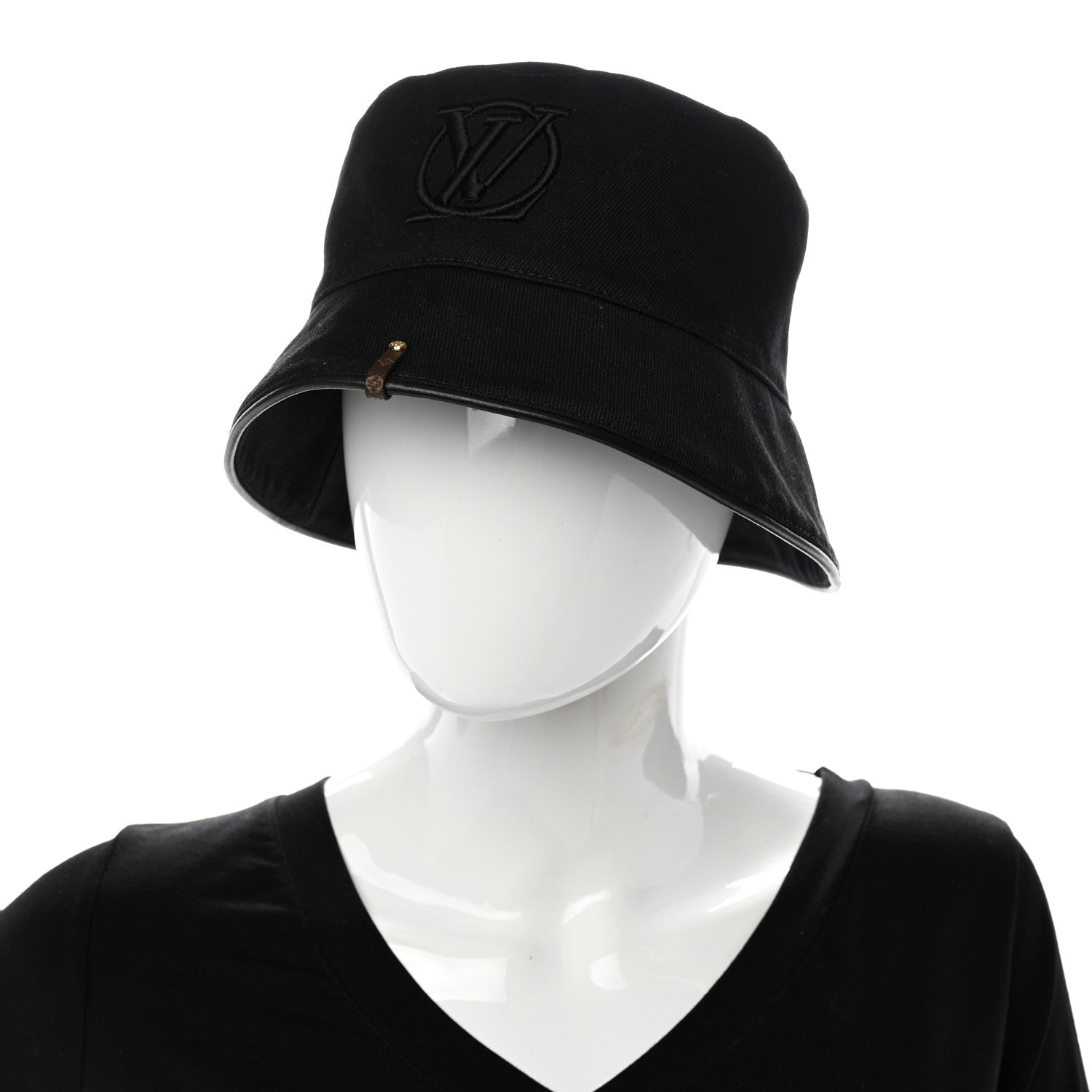Louis Vuitton City Bucket Hat M Black 2 of 7