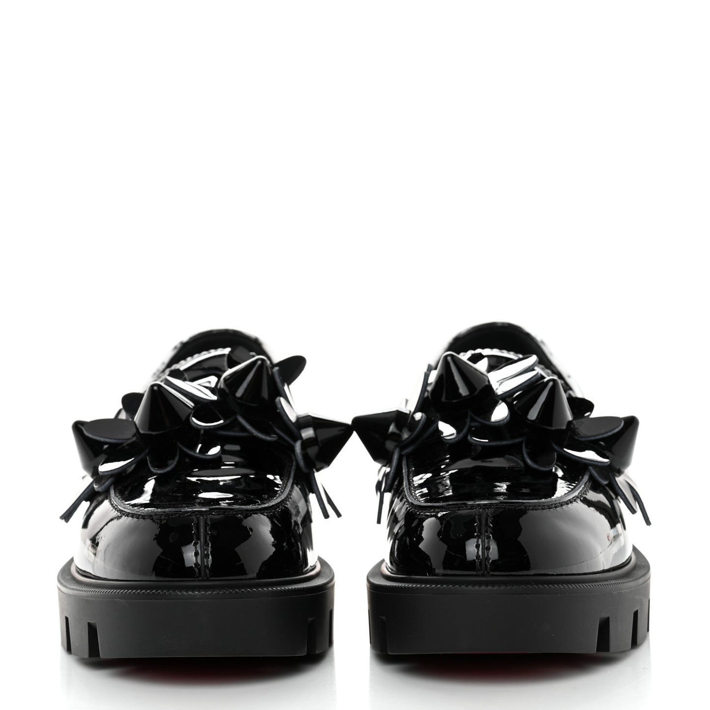 Patent Daisy Loafers 36 Black