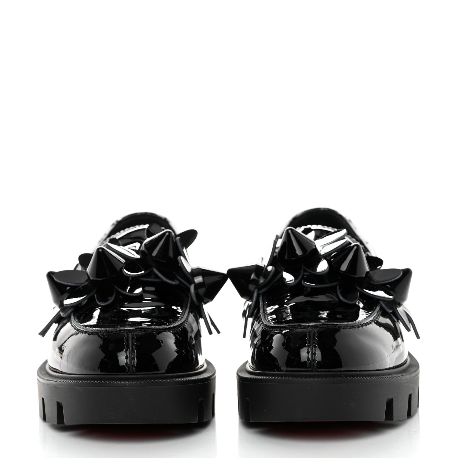 Christian Louboutin Patent Daisy Loafers 36 Black 2 of 8